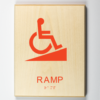 Accessible Ramp-orange