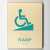Accessible Ramp-teal