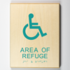Area of Refuge Sign