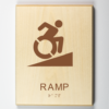Accessible Ramp, Using Modified ISA-brown