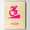 Accessible Ramp, Using Modified ISA-pink