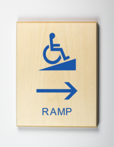 Accessible Ramp to Right