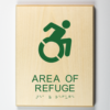 Area of Refuge Signage