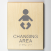 Baby Changing Table Sign