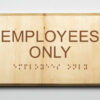 Employees Only-brown