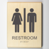 Men Womens restroom-dark-grey