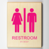 Men Womens restroom-pink