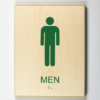 ADA Sign “Mens Restroom"