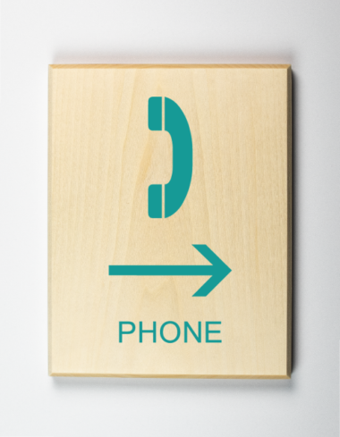 Phone to Right Sign