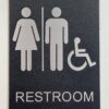 Exterior ADA Sign, Unisex, All Gender